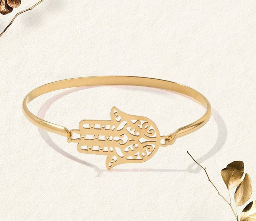 Hamsa Hand Bangle