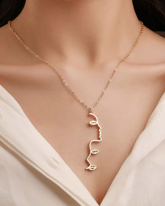 Figure Charm Necklace