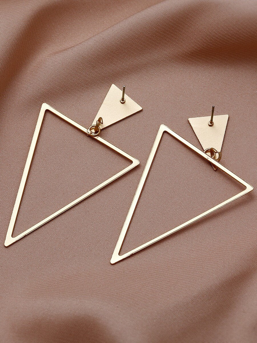 Triangle Drop Earrings