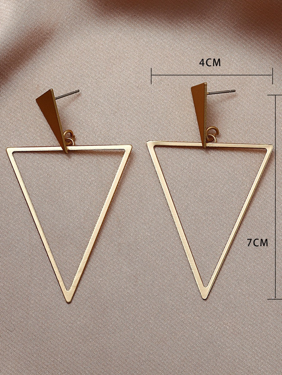 Triangle Drop Earrings