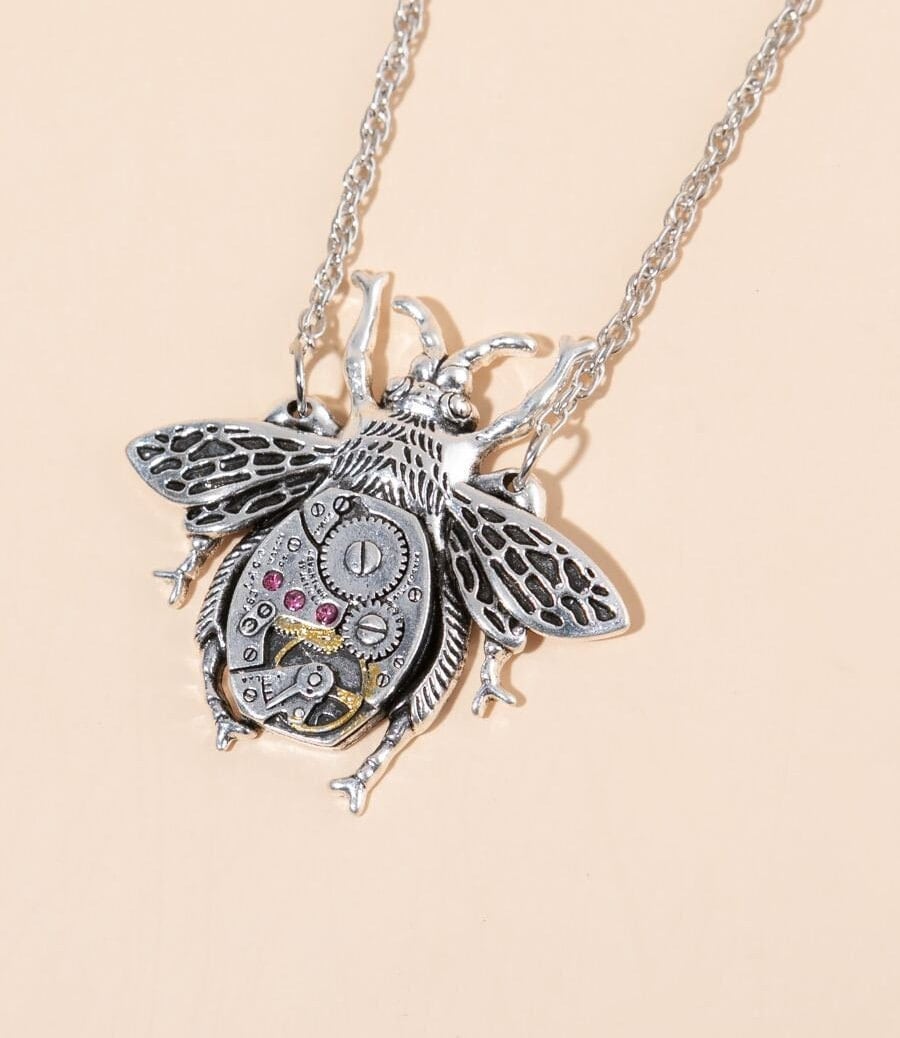 Insect Charm Necklace