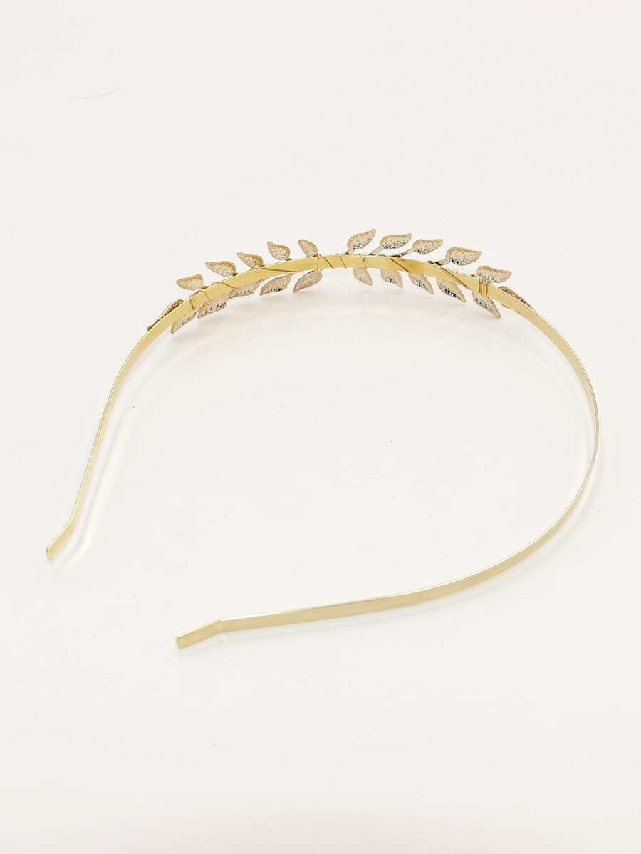 Metal Leaf Hair Hoop