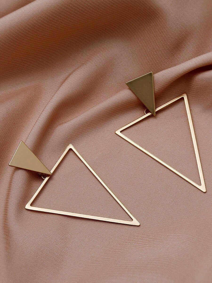 Triangle Drop Earrings