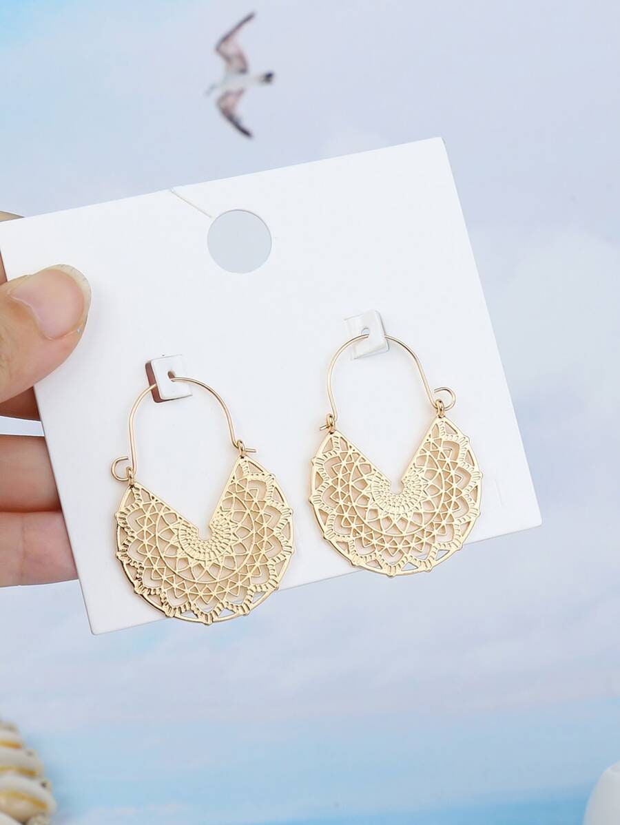 Vintage Hollow Out Earrings