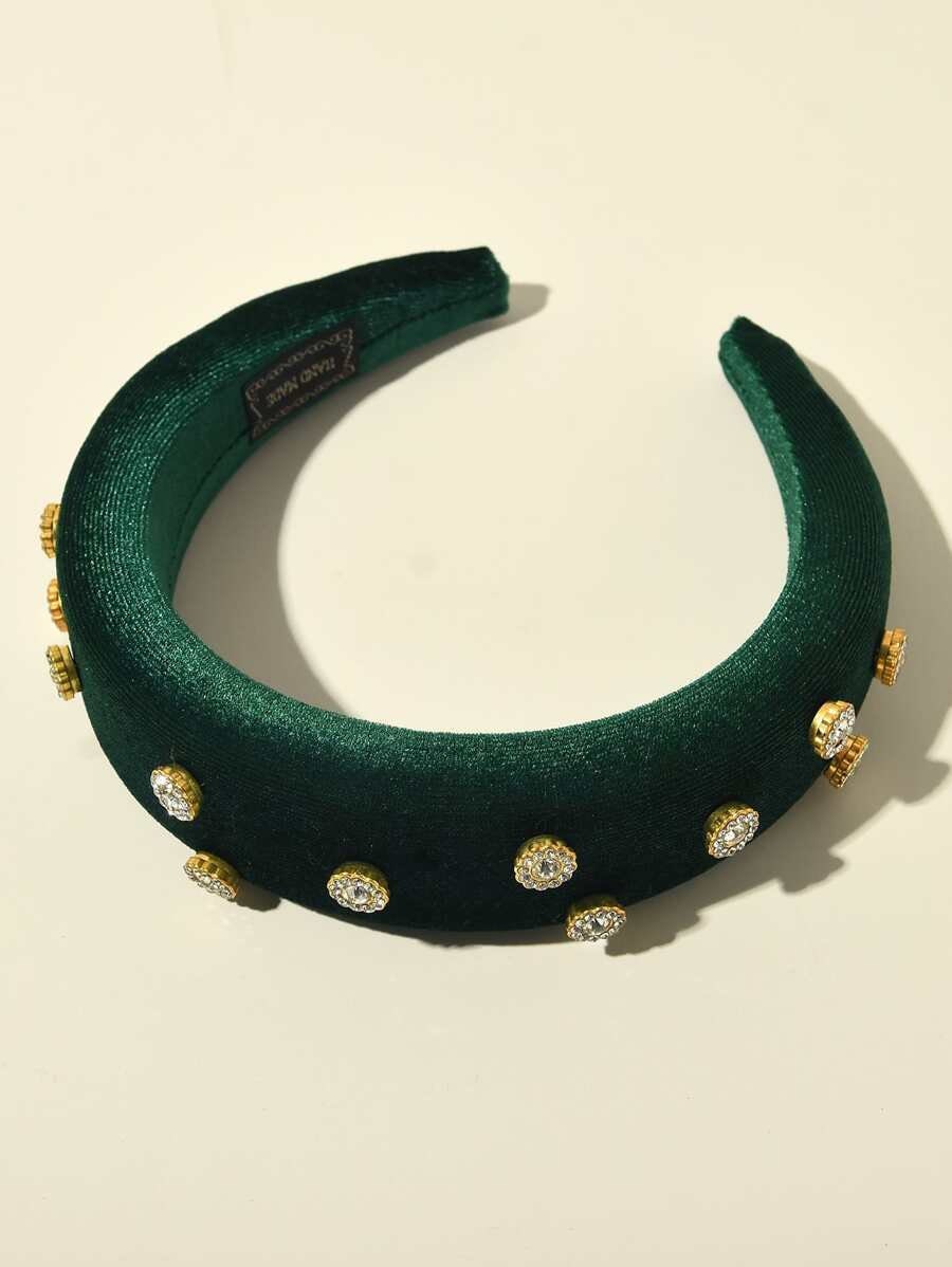 Rhinestone Padded Hair Hoop