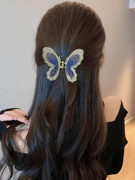 Butterfly Design Hair Claw