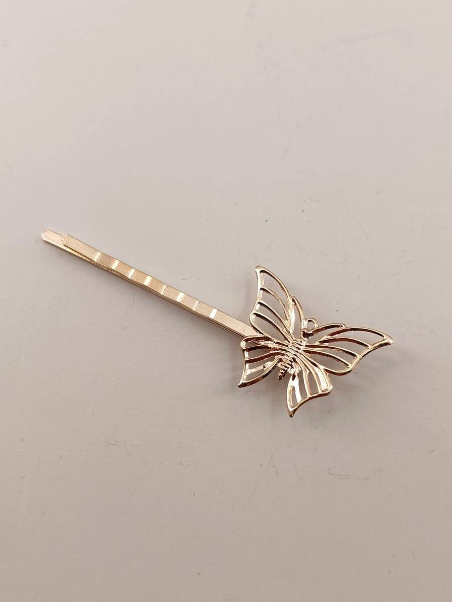 4pcs Butterfly Bobby Pin