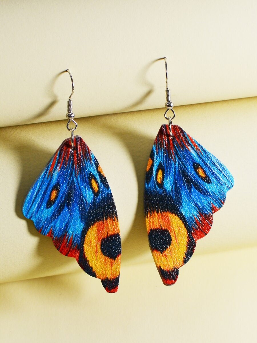 Butterfly Wing Drop Earrings