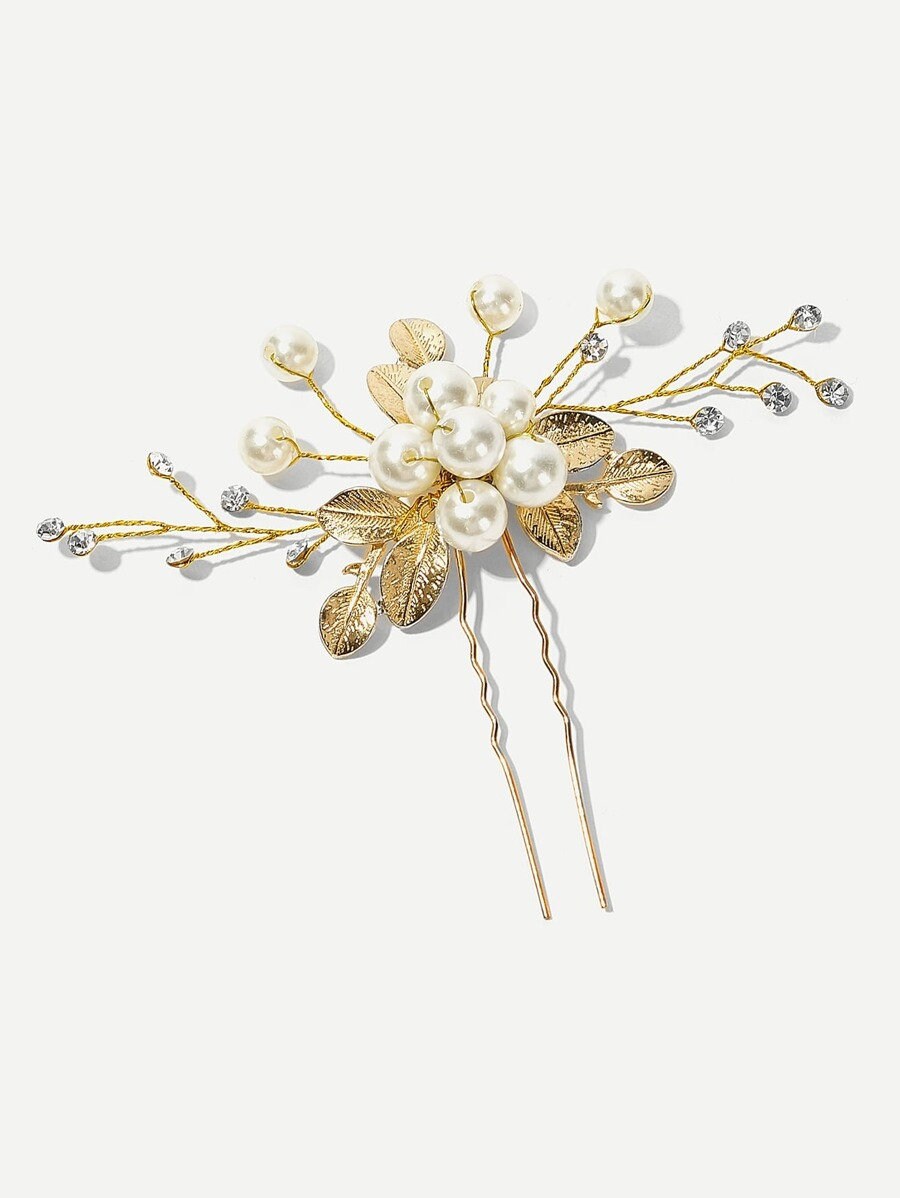 Faux Pearl Statement Hair Pin