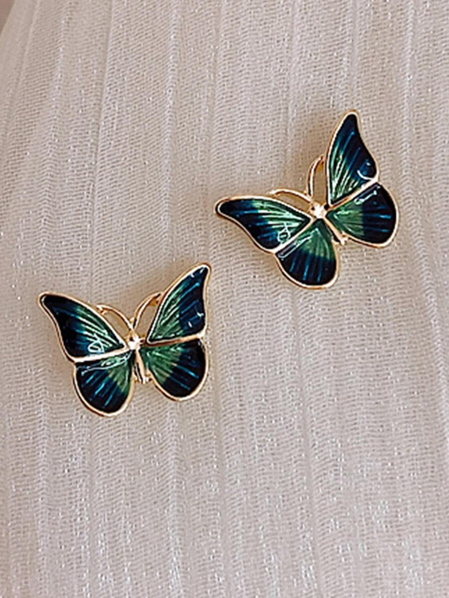 Butterfly Stud Earrings