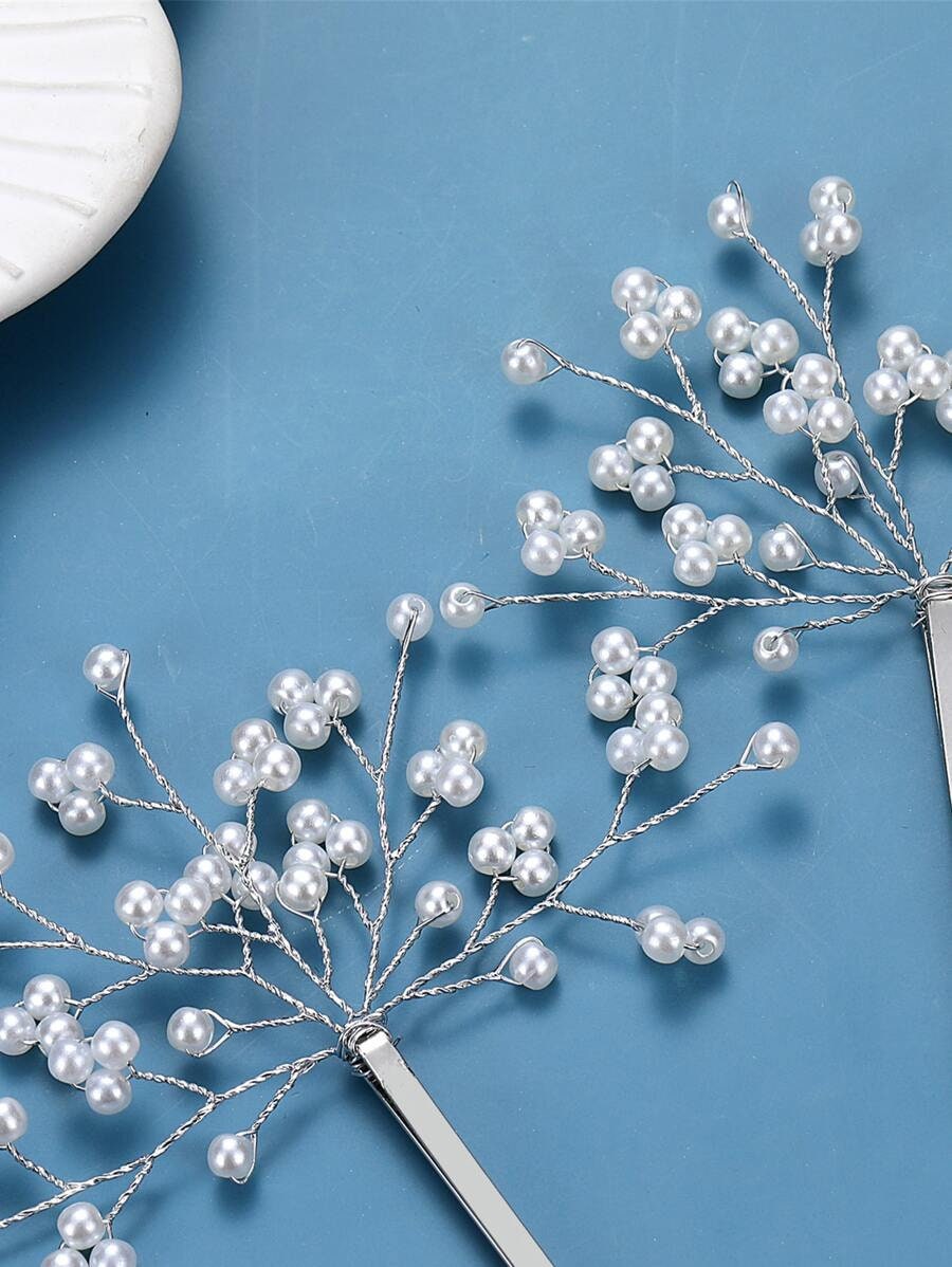 Faux Pearl Hair Pins