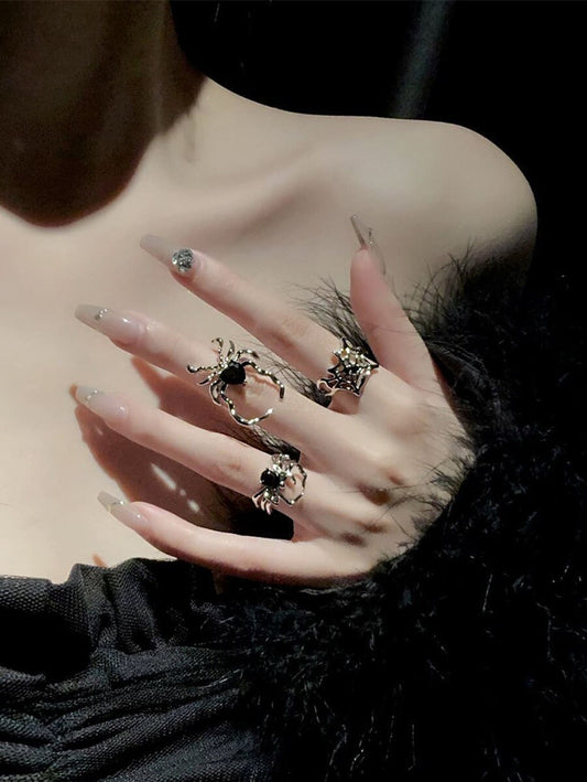 3pcs/set Spider Ring