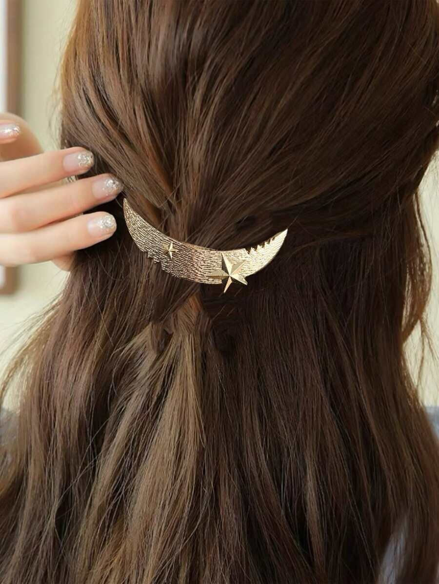 Star & Moon Hair Clip