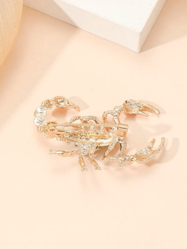 Scorpion Design Brooch