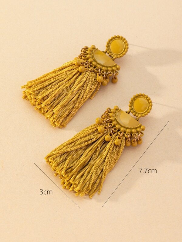 Tassel Drop Earrings