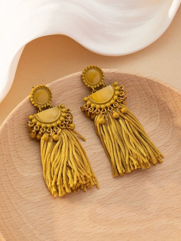 Tassel Drop Earrings