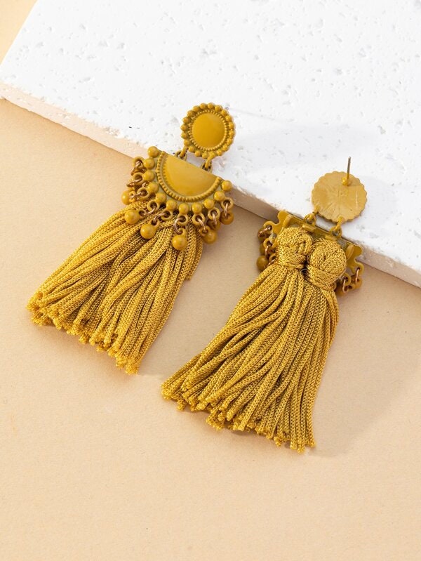 Tassel Drop Earrings