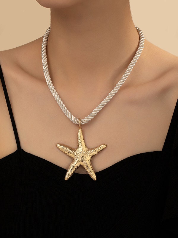 Starfish Charm Necklace