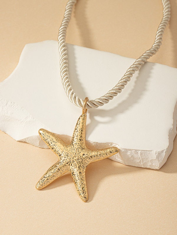 Starfish Charm Necklace