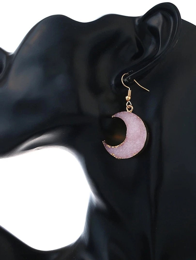 Moon Drop Earrings