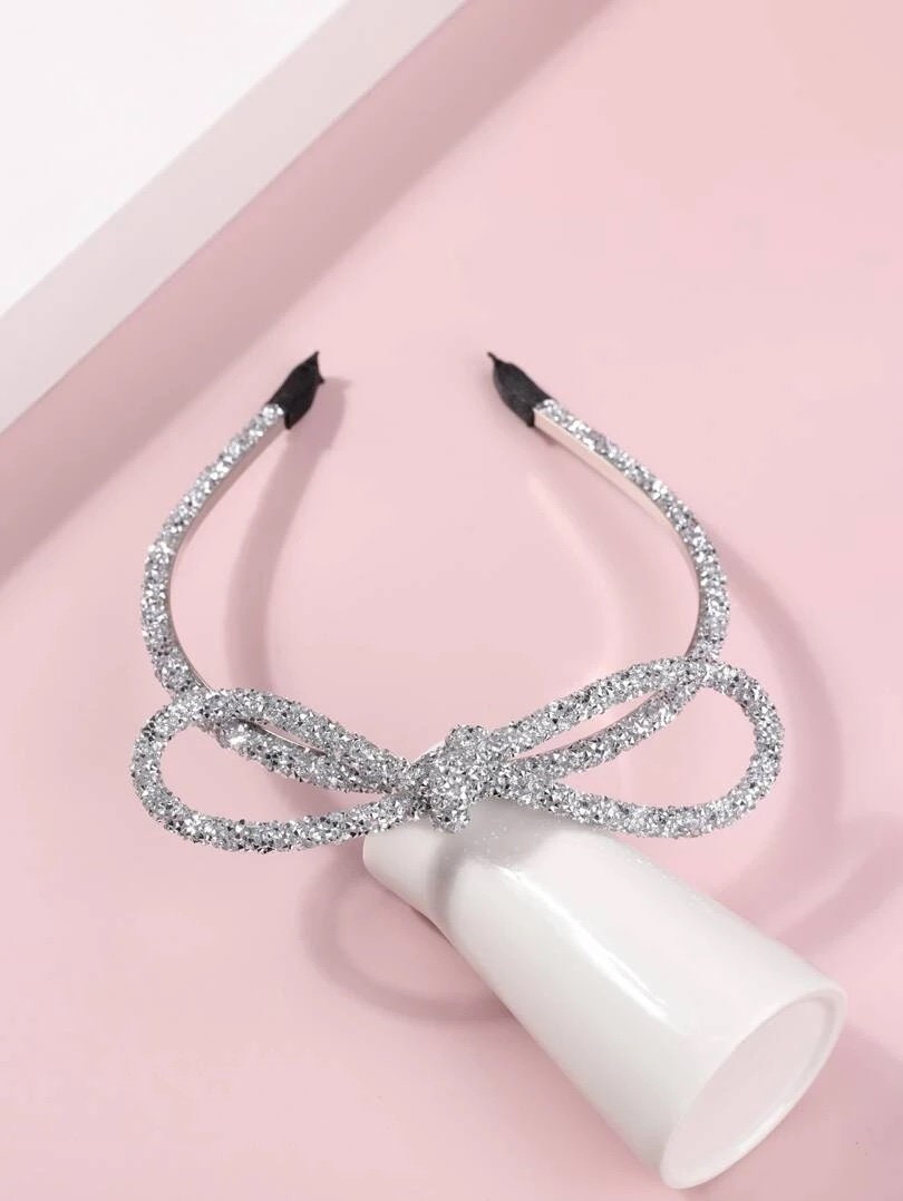 Rhinestone Bow Headband