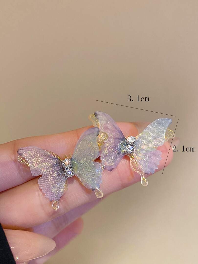 Butterfly Ear Studs