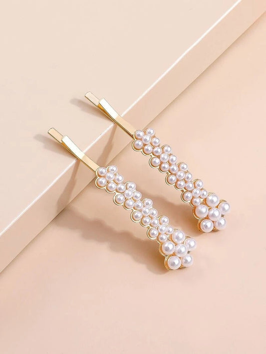 Faux Pearl Hair Pins